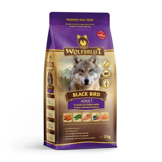 Wolfsblut Black Bird Adult - Truthahn & Süßkartoffel 2