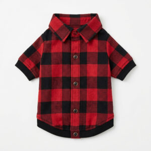 Classic Buffalo Plaid Flannel Dog Shirt