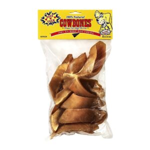 4-5" Hickory Smoked Cowbone Beef Hooves Dog Treats